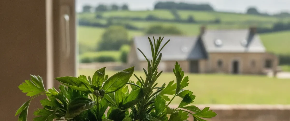conserver herbes fraiches verre eau