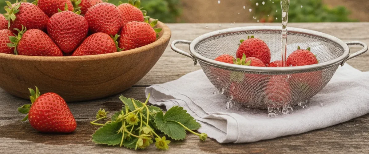 faut laver fraises avant apres avoir