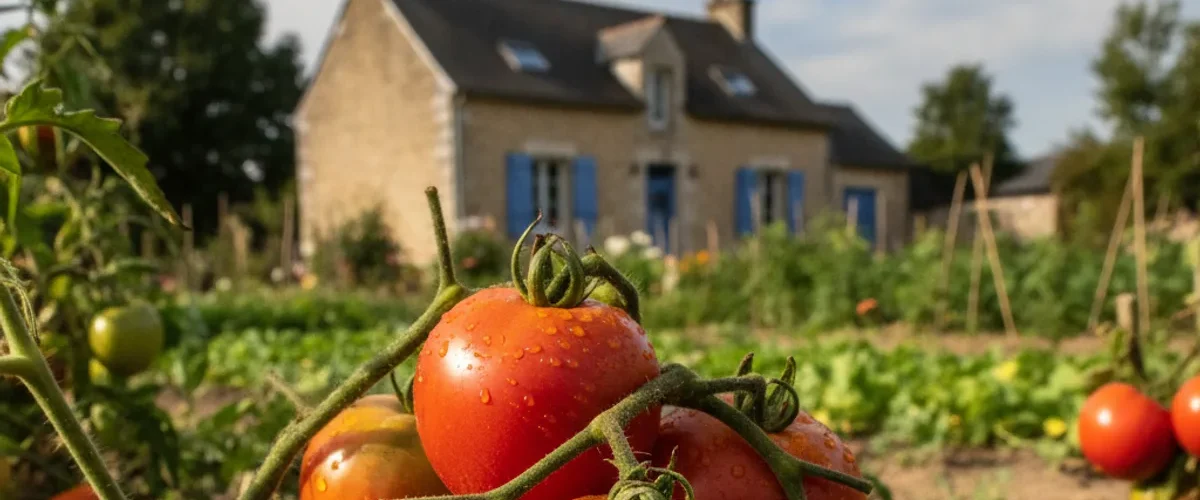 tomates potager fendent elles